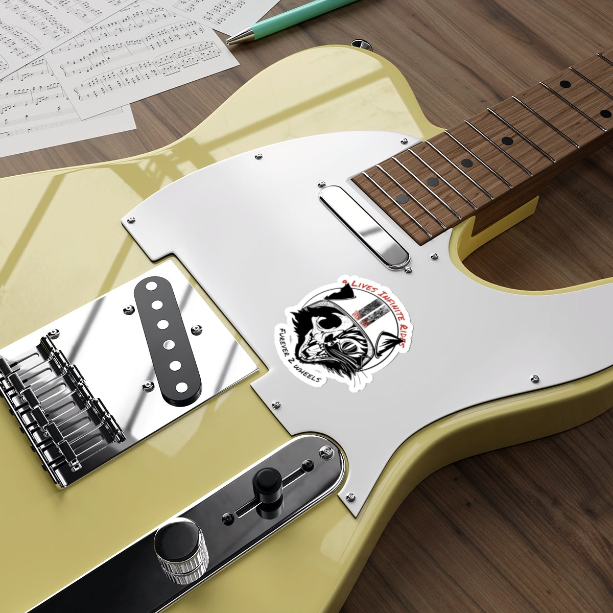 9 Lives Sticker