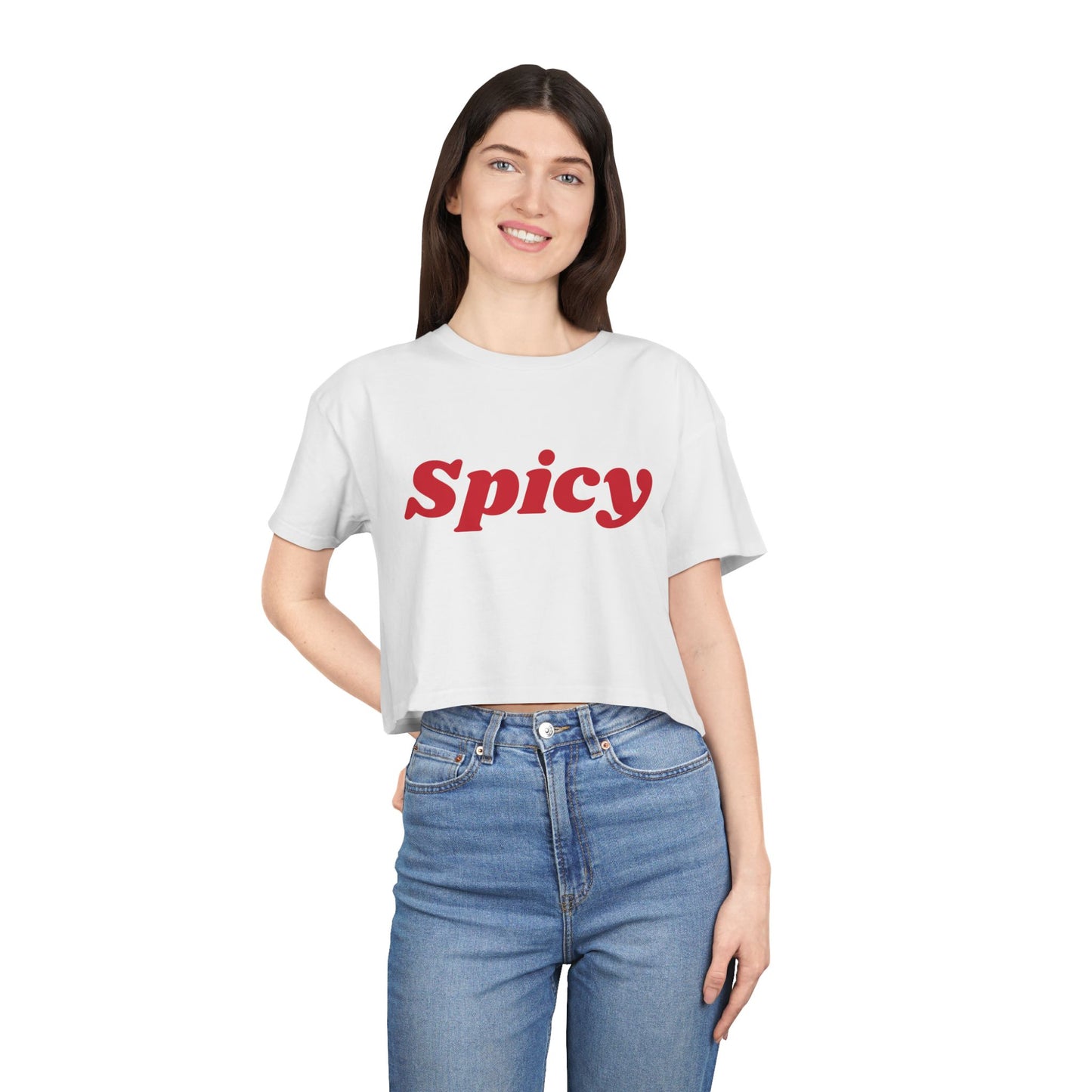 Spicy Women Riders Crop Tee