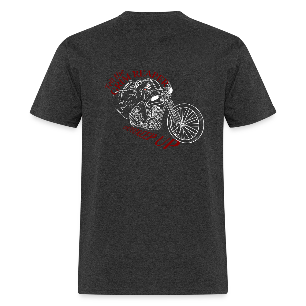 Grim Reaper Roller T - heather black
