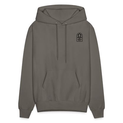 Ghost Babe Hoodie - asphalt gray